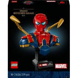 LEGO 76326 Marvel Buste d'Iron Spider-Man