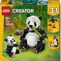LEGO 3 Creator -en-1 Animaux Sauvages la Famille de Pandas