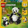 LEGO 3 Creator -en-1 Animaux Sauvages la Famille de Pandas