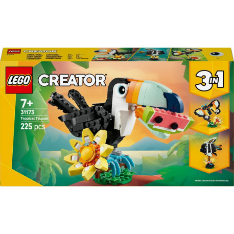 LEGO 31173 Creator Animaux Sauvages le Toucan Tropical