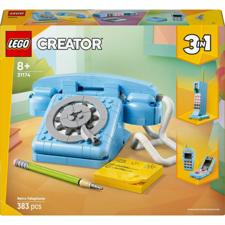 LEGO 31174 Creator Le Téléphone Rétro