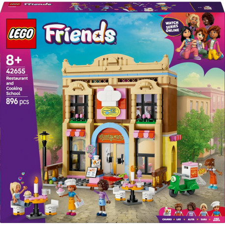 LEGO 42655 Friends Le Restaurant et l'Ecole de Cuisine