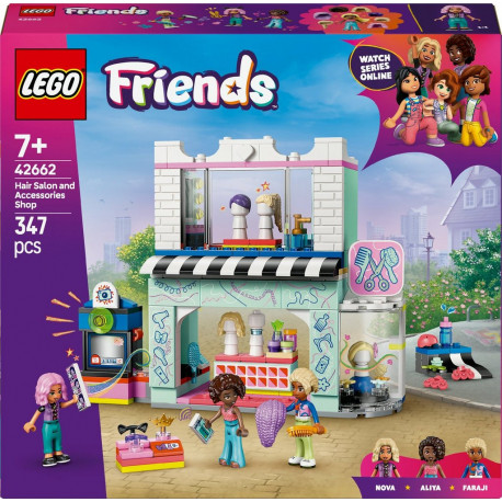 LEGO 42662 Friends Le Salon de Coiffure et la Boutique d'Accessoires