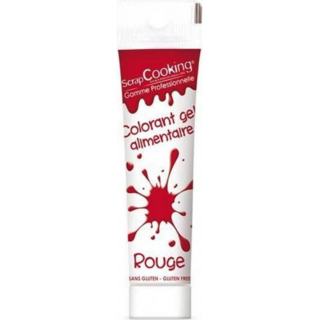 SCRAPCOOKING Gel Colorant Alimentaire Rouge 20g