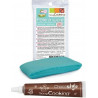 SCRAPCOOKING Stylo Chocolat + Pâte À Sucre Bleu Clair 100g