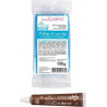 SCRAPCOOKING Stylo Chocolat + Pâte À Sucre Bleu Foncé 100g