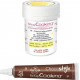 SCRAPCOOKING Stylo Chocolat + Colorant Alimentaire En Poudre Jaune Pastel