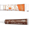 SCRAPCOOKING Stylo Chocolat + Gel Colorant Alimentaire Orange