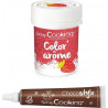 SCRAPCOOKING Colorant Alimentaire Rose Arôme Fraise + Stylo Chocolat