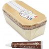 SCRAPCOOKING 2 Moules À Cake 24 Cm En Bois + 4 Caissettes De Cuisson + Stylo Chocolat