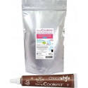 SCRAPCOOKING Préparation Pour Barbe À Papa Bleue 400 G + 1 Stylo Chocolat