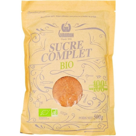 GIRAUDON Sucre Complet Bio