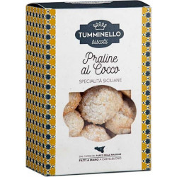 BISCOTTI TUMMINELLO Pralines Biscuits Moelleux À La Noix De Coco Et Amandes Siciliennes 270 Gr