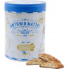 ANTONIO MATTEI Biscuits De Prato Aux Amandes En Boîte Métal Amerigo 125 Gr