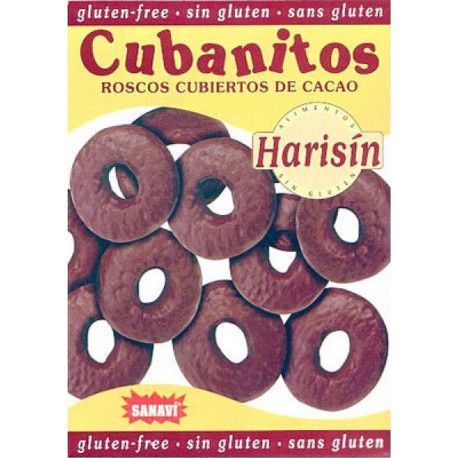 Harisin Cubanitos Sans Gluten 150g (cacao)