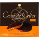 LA MAISON D'ARMORINE Coeur De Celtes Noir Chocolat Noir Et Coeur Caramel Salidou Boîte De 125g
