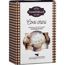 BISCOTTI TUMMINELLO Cosi Chini Biscuits Fourrés Aux Figues Séchées Et Aux Amandes Siciliennes 320 Gr
