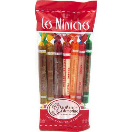 LA MAISON D'ARMORINE Les Niniches De Quiberon Assortiment De 12 Sucettes Sachet De 12 Niniches