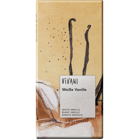 Vivani 285957 Barre Chocolatée Chocolat Blanc 80g