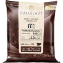CALLEBAUT Chocolat De Couverture Noir Select 54.5% Cacao Callets 400g Callebaut