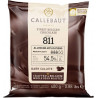 CALLEBAUT Chocolat De Couverture Noir Select 54.5% Cacao Callets 400g Callebaut