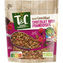 TERRES ET CEREALES Muesli Croustillant Chocolat Noir Framboises Bio