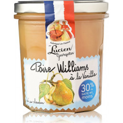 LUCIEN GEORGELIN Confiture poire williams et vanille allégée en sucres