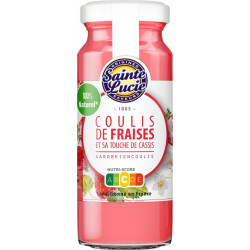 SAINTE LUCIE Coulis fraise cassis