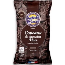 SAINTE LUCIE Décors copeaux de chocolat noir