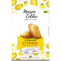 MAISON COLIBRI Madeleines Citron Eclats de Citron