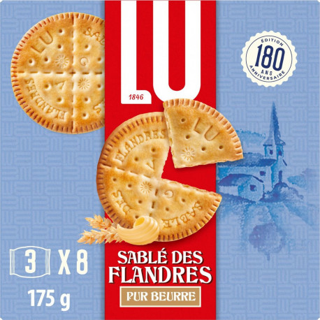 LU Biscuit Sablé des flandres Pur beurre