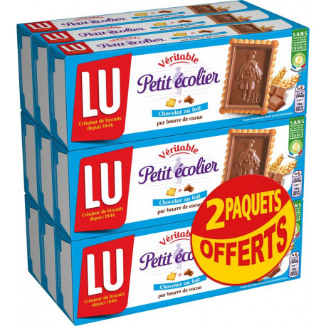 PETIT ECOLIER Biscuit chocolat au lait