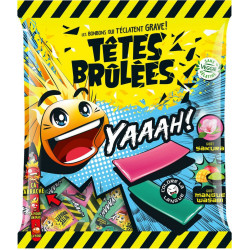 TETES BRULEES Bonbons Acides Yaaah!