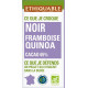 ETHIQUABLE Tablette de chocolat noir framboise quinoa bio