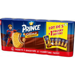 PRINCE Biscuits Fourrés Parfum Chocolat