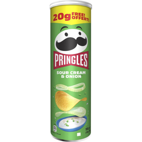 PRINGLES Biscuit salé sour cream & onion