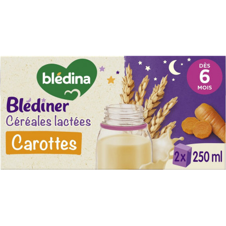 BLEDINA Céréales lactées Céréales lactées