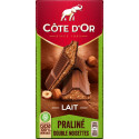 Chocolat Côte d'Or Praliné Noisettes 200g