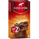 Côte d’Or Tablette de chocolat praliné fondant lait 2x200g 400g