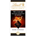 Lindt Chocolat noir orange sanguine de Sicile 100g