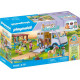 PLAYMOBIL Le Poney Club Van pour cheval et poneys avec enclos 71493