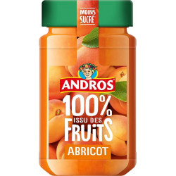 ANDROS CONFITURE ABRICOT 100% 250g