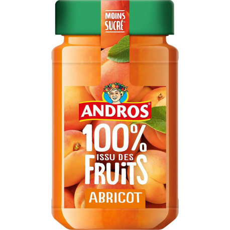 ANDROS CONFITURE ABRICOT 100% 250g