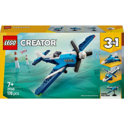 LEGO 3 Creator -en-1 Aéronef l'Avion de Course 1160