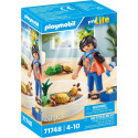 PLAYMOBIL Famille de tortues dans un terrarium