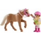 PLAYMOBIL Duo fillette avec son poney