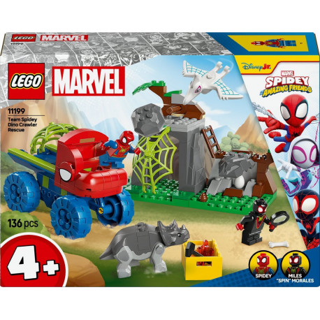 LEGO 11199 Marvel Sauvetage de l'Equipe Spidey en Dino-Véhicule