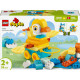 LEGO 3 Duplo Ma ville animaux sur roues -en-1 10448