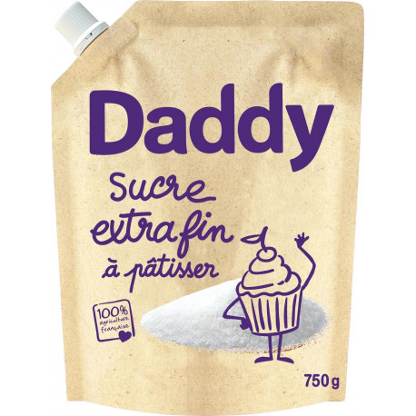 Daddy Sucre Poudre Extra Fin profil pack 750g