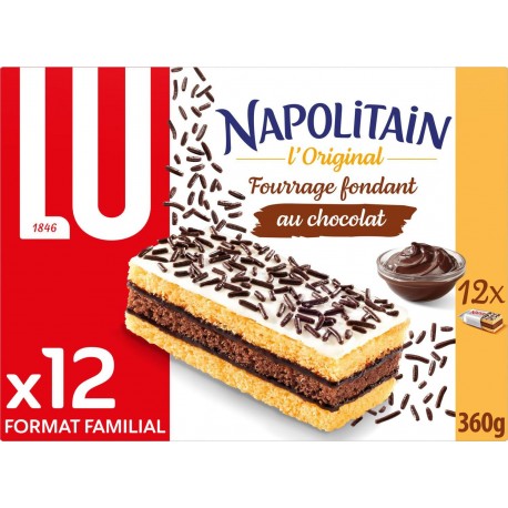 LU NAPOLITAIN ORIGINAL CLASSIQUE X12 360g